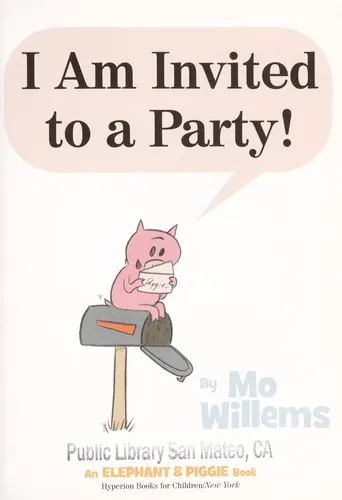 Cover of I am invited to a party!