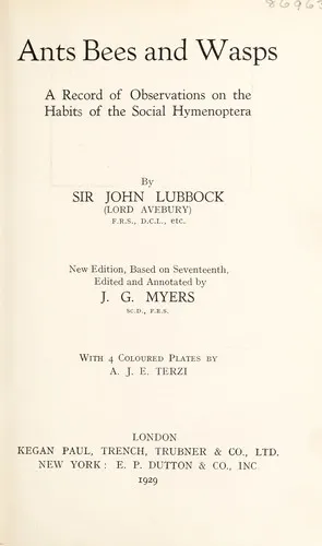 Cover of Ants, bees, and wasps