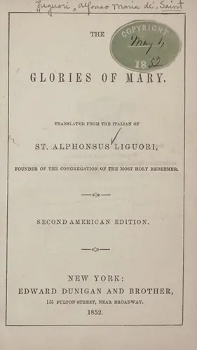 Cover of The Glories of Mary