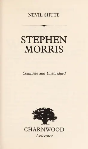 Cover of Stephen Morris