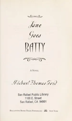 Cover of Jane Goes Batty