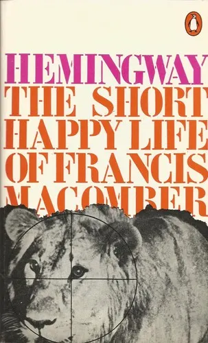 Cover of The short happy life of Francis Macomber