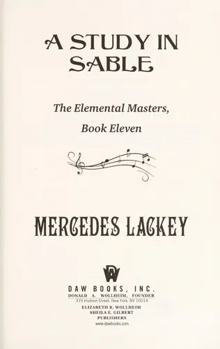 Cover of A study in sable