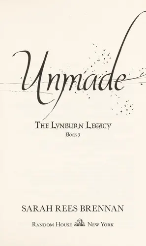 Cover of Unmade (The Lynburn Legacy Book 3)