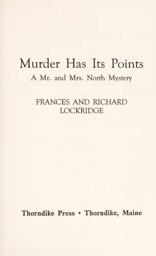 Cover of Murder has its points