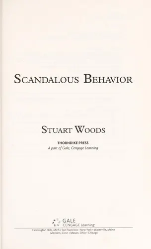 Cover of Scandalous behavior