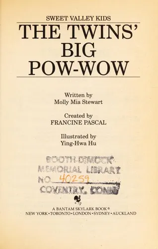 Cover of The twins' big pow-wow