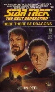 Cover of Star Trek The Next Generation - Here There Be Dragons