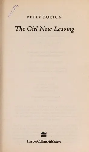 Cover of The Girl Now Leaving