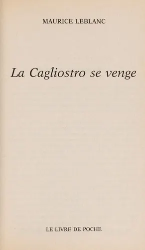 Cover of La Cagliostro se venge