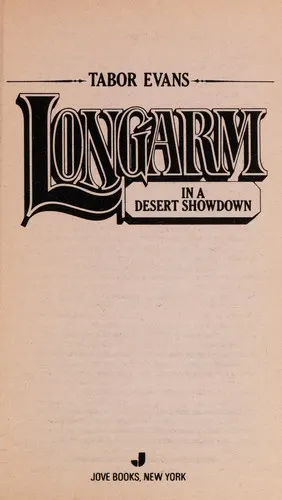 Cover of Longarm in a desert showdown