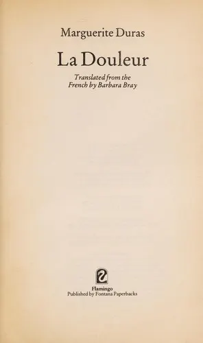 Cover of La Douleur