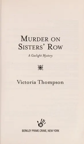 Cover of Murder on Sisters' Row