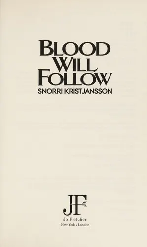 Cover of Blood will follow