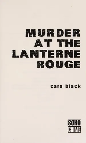 Cover of Murder at the Lanterne Rouge