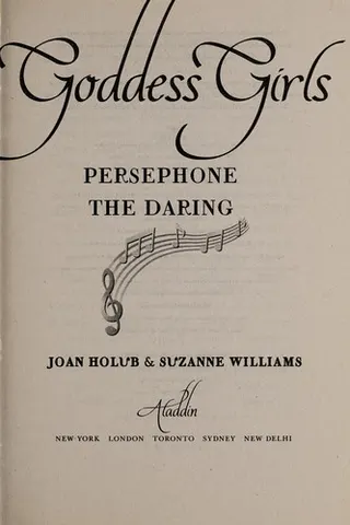 Cover of Persephone the Daring