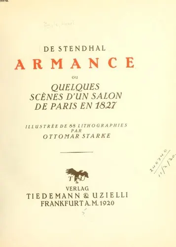 Cover of Armance