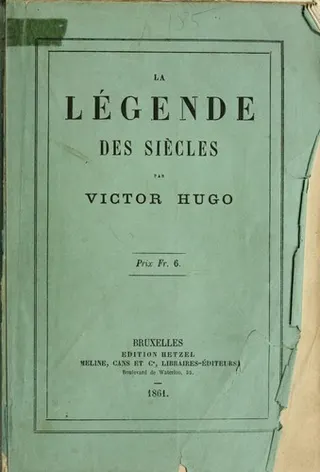 Cover of La légende des siècles