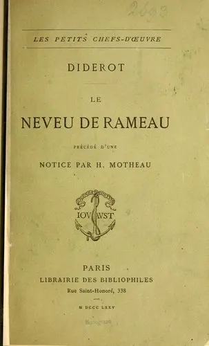Cover of Le neveu de Rameau