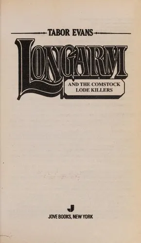 Cover of Longarm and the Comstock Lode killers