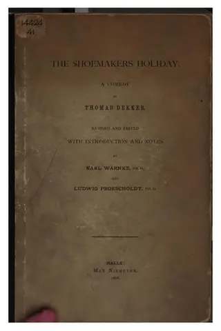 Cover of The shoemaker's holiday