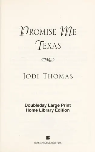 Cover of Promise Me Texas