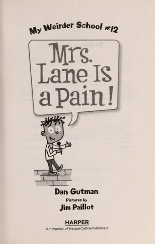 Cover of Mrs. Lane is a pain!
