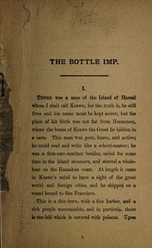 Cover of The bottle imp