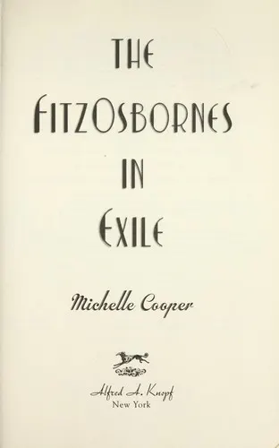 Cover of The FitzOsbornes in Exile