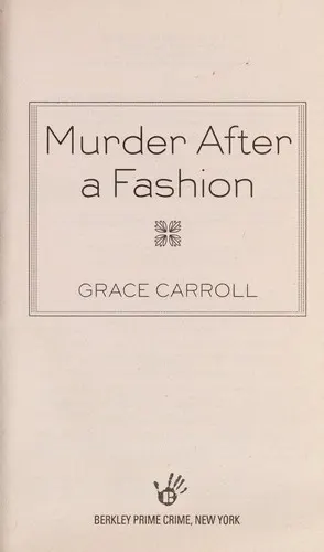 Cover of Murder After a Fashion