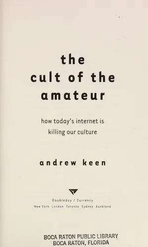 Cover of The cult of the amateur