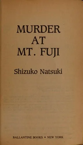Cover of Murder at Mt.fuji