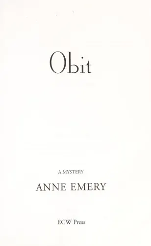 Cover of Obit