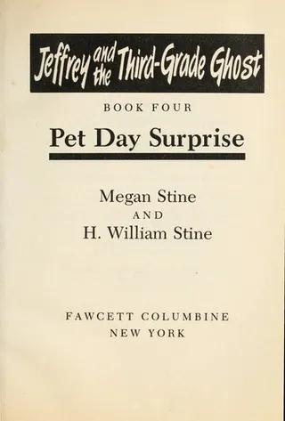 Cover of Pet Day Surprise