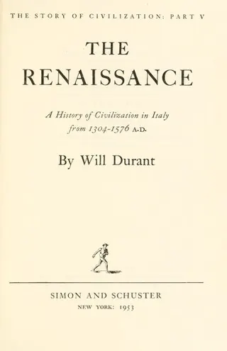 Cover of The Story of Civilization V