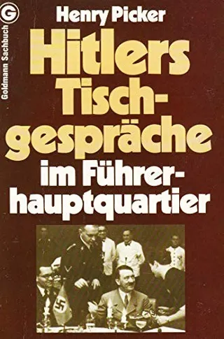 Cover of Hitler's Table Talk