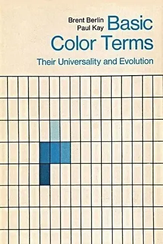 Cover of Basic color terms