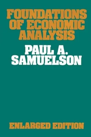 Cover of Foundations of Economic Analysis
