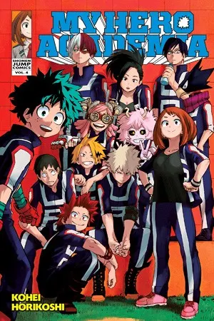 Cover of My Hero Academia, Vol. 4
