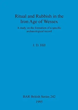 Cover of Ritual and rubbish in the Iron Age of Wessex