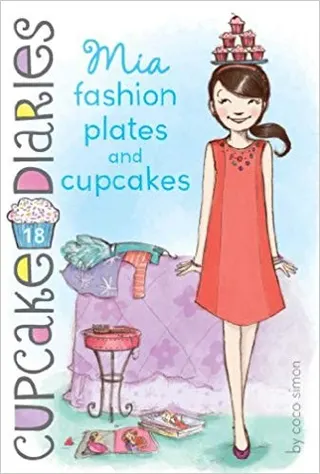 Cover of Mia, fashion plates and cupcakes
