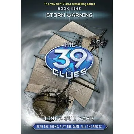 Cover of Storm Warning (The 39 Clues #9)