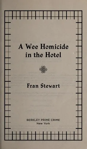 Cover of A Wee Homicide in the Hotel