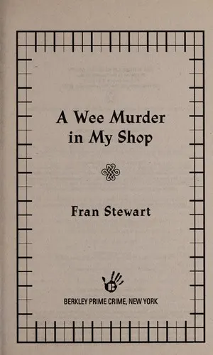 Cover of A Wee Murder in My Shop