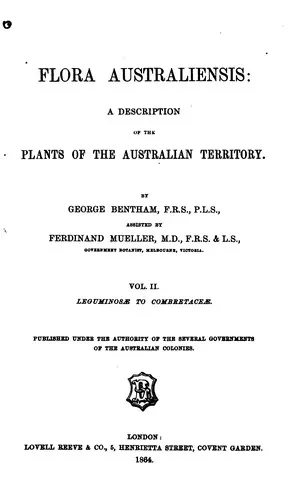 Cover of Flora australiensis