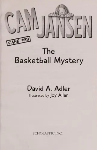 Cover of Cam Jansen and the basketball mystery