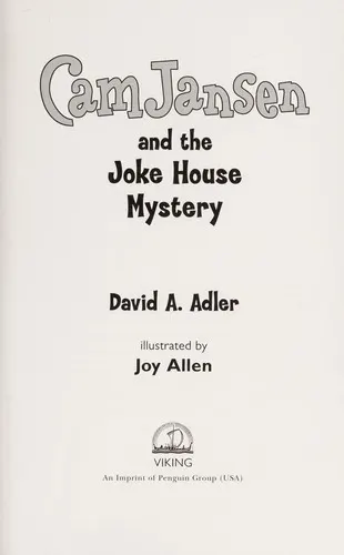 Cover of Cam Jansen and the Joke House mystery