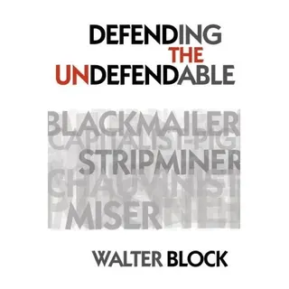 Cover of Defending the undefendable