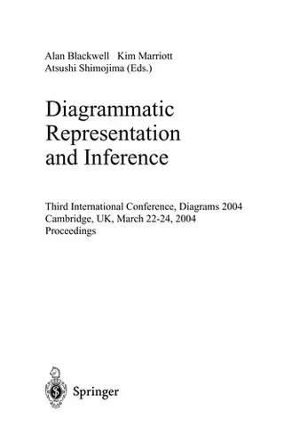 Cover of Diagrammatic representation and inference