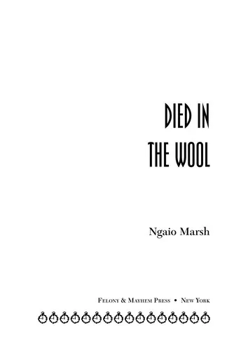 Cover of Died in the Wool